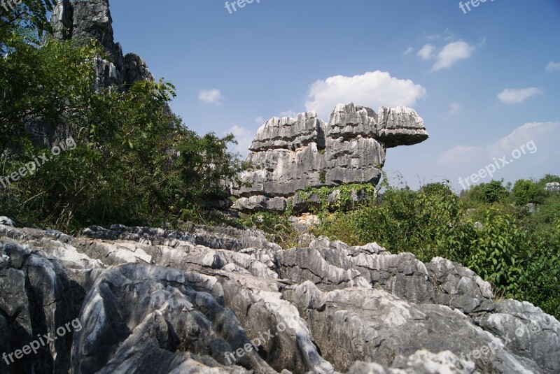 Stone Forest Rock Shilin Nature Park