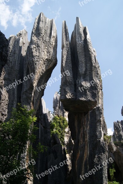 Stone Forest Rock Shilin Nature Park