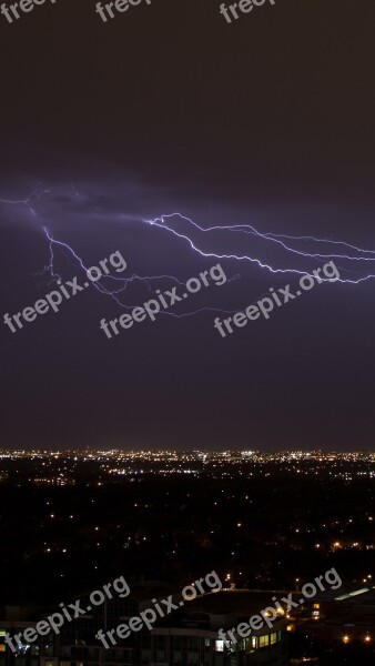 Thunder Thunderstorm Lightning Free Photos