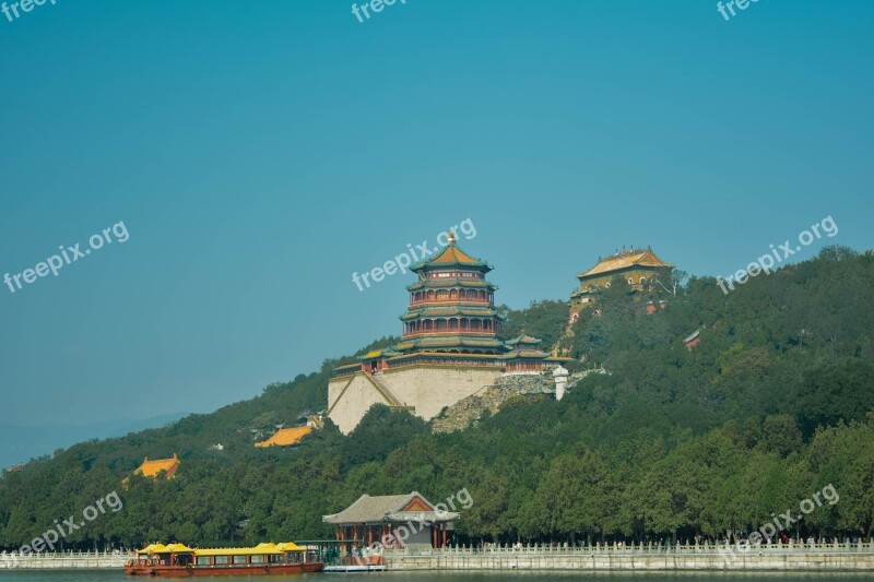 The Summer Palace Longevity Hill Chinese Architecture Free Photos