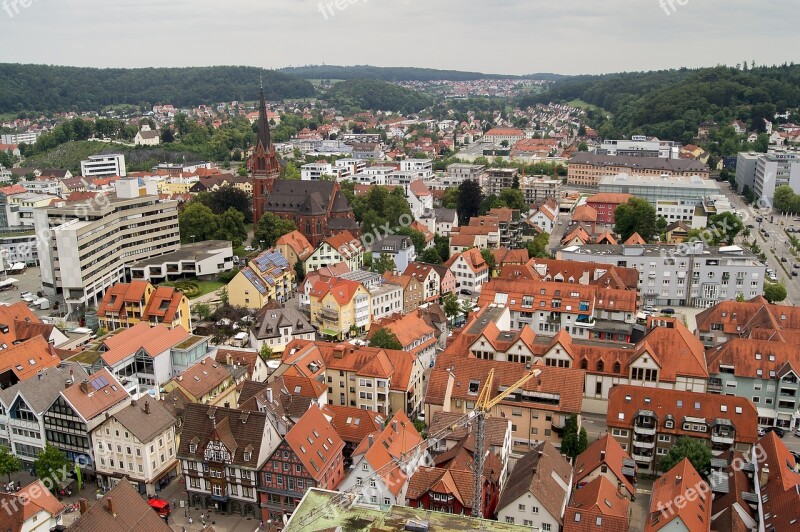 Hellenstein Castle City Cityscape Architecture