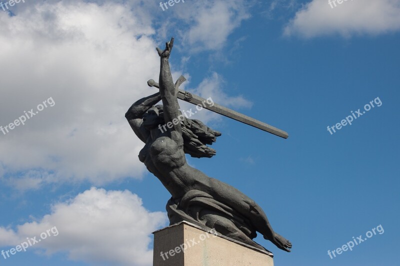 Nike Warsaw Monument Sword Victory