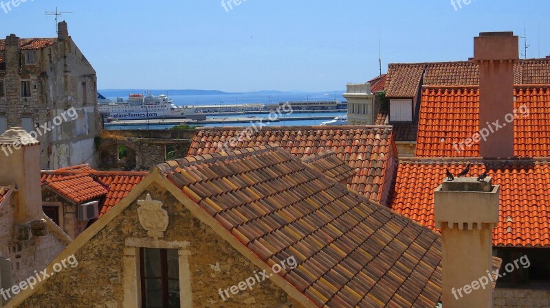 The Roofs Houses Old Houses City History