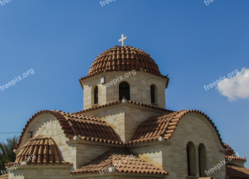 Cyprus Paralimni Ayios Nektarios Church Orthodox