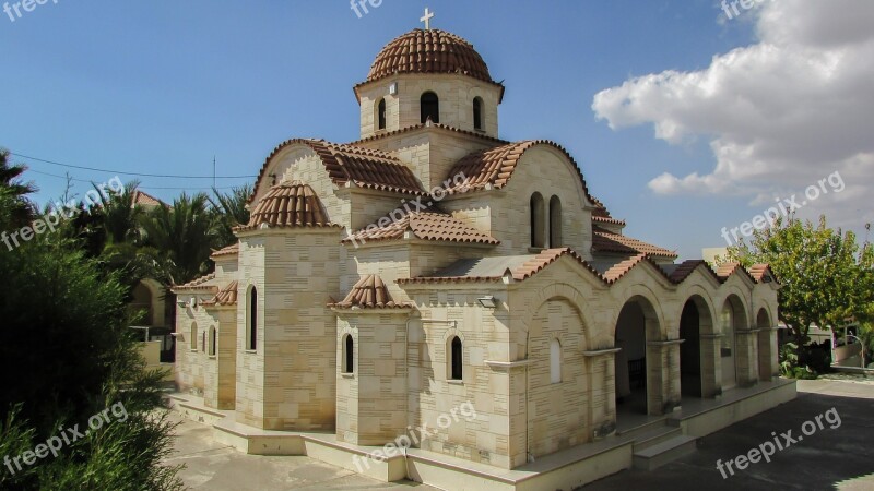 Cyprus Paralimni Ayios Nektarios Church Orthodox