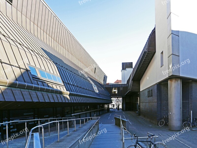 Architecture Modern Public City Library Münster