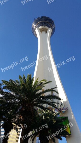 Las Vegas Vegas Stratosphere Tower Famous