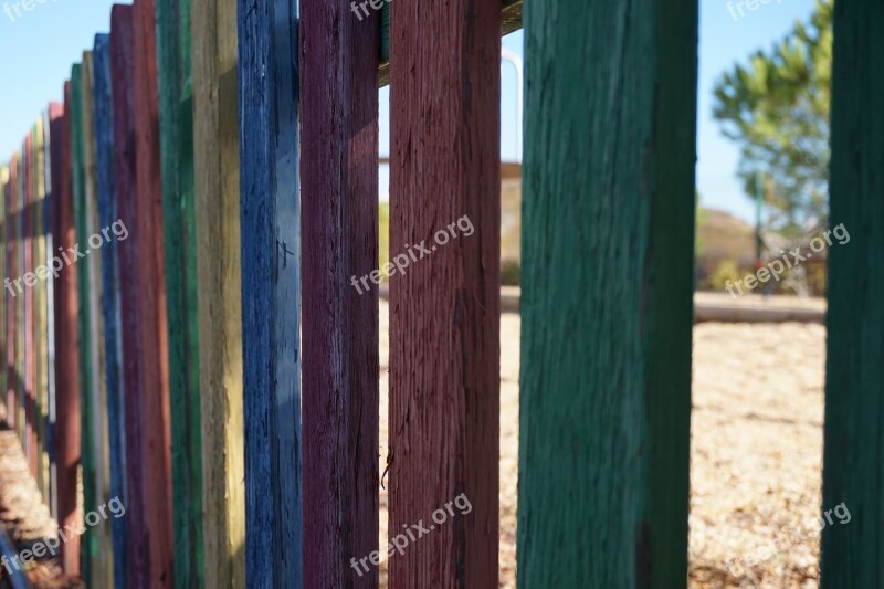 Fence Colors Wood Fence Wood Free Photos