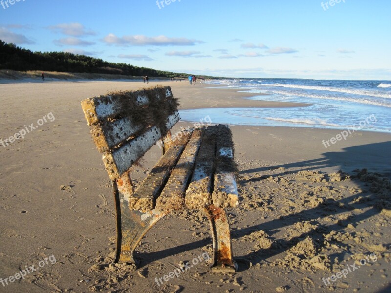 Usedom Beach Island Of Usedom Karl Hagen Sandbar