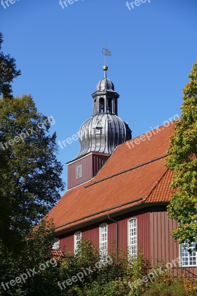 Church Steeple Clock Tower Onion Altenau