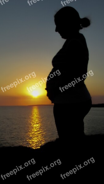 Woman Pregnant Pregnancy Maternity Expecting