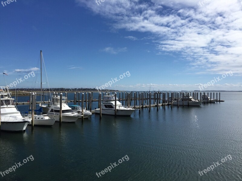 Beach Boats Water Sea Travel