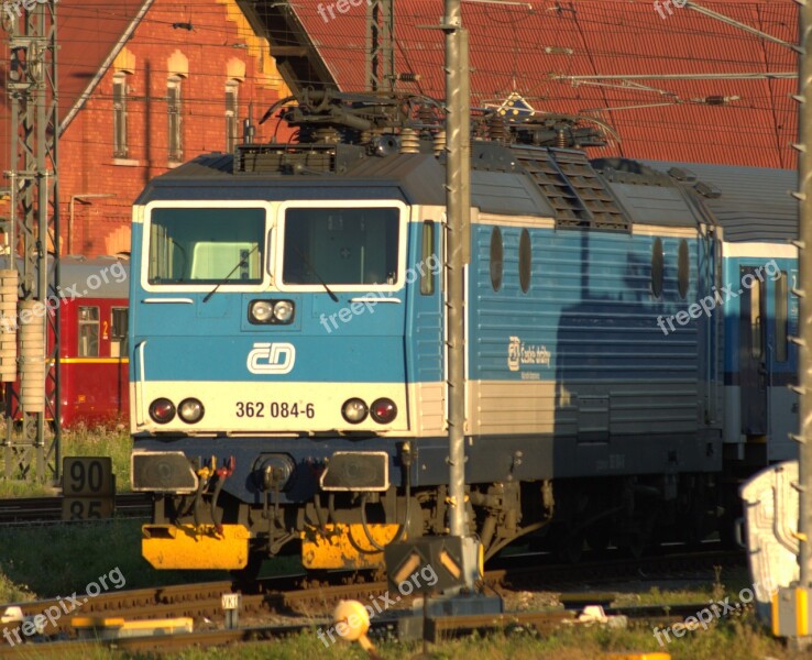 Railway Locomotive Electric Locomotive New Train