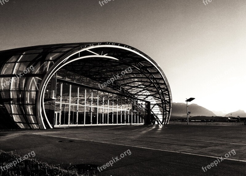 Hangar7 Salzburg Hangar Airport Sun