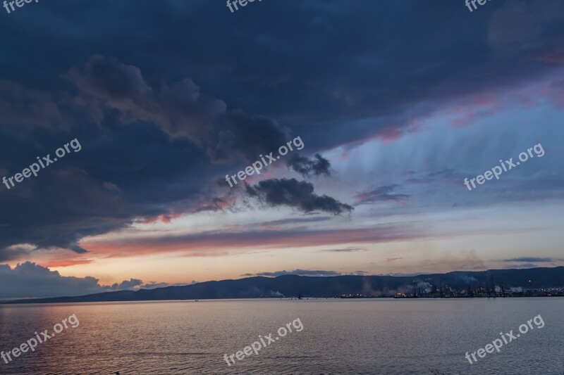 Landscape Twilight Turkey Reflection Love