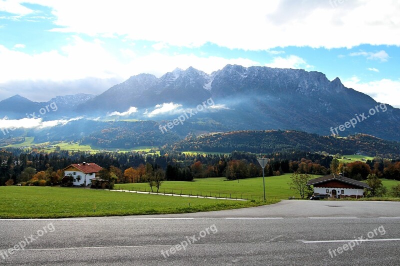 Mountains Alpine Kaiser Mountains Austria Nature