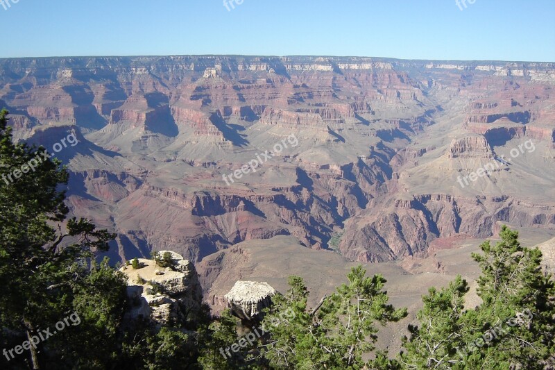 Grand Canyon South Rim Free Photos