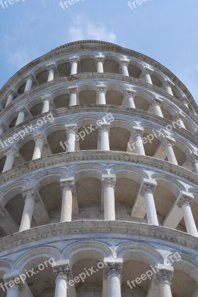 Pisa Architecture Tower Leaning Tower Italy