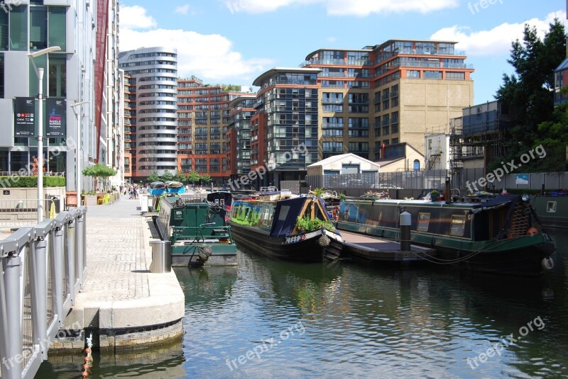 Merchant City London Canal Boat Barge