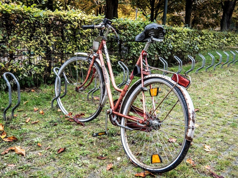 Munich Bicycle Broken Old Vintage