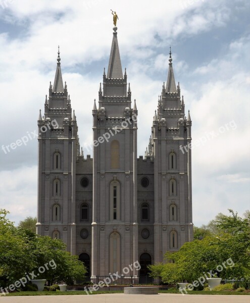 Building Church Mormons Salt Lake City Religion