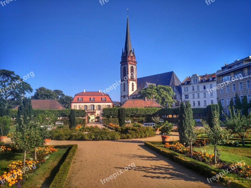 Darmstadt Hesse Germany Prince Georgs-garden Garden