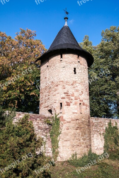 City Wall Watchtower Wernigerode Tower Defensive Tower