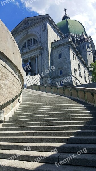 Montreal St Joseph Church Canada Church Religion