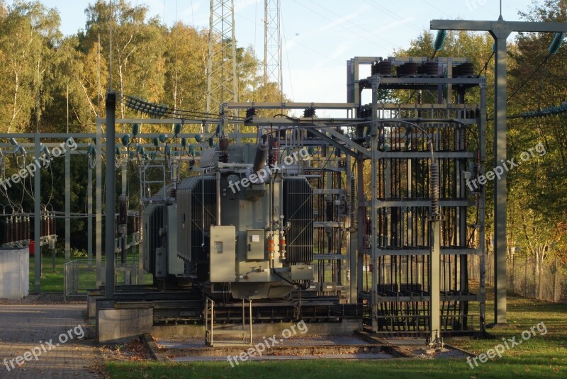 Transformer Substation Infrastructure Energy Electricity