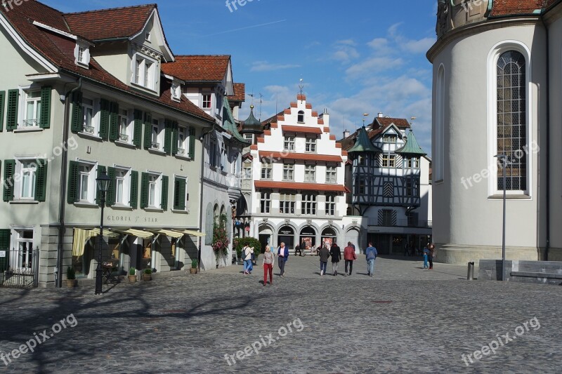 St Gallen Historic Center Switzerland Historically Town Home