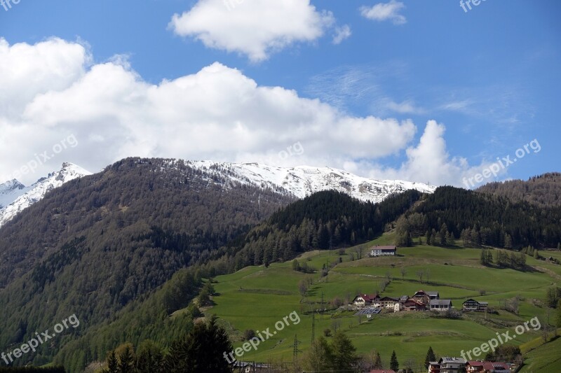 Mountains Tauern Landscape Nature Panorama