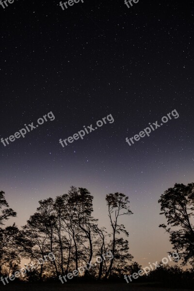 Sky Star Starry Sky Big Dipper Night