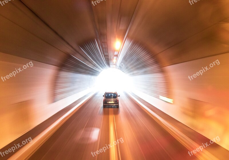 Heaven Tunnel Highway Light Speed