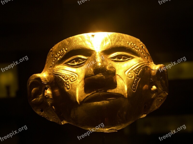 Gold Museum Gold Pre Columbian Colombia Free Photos