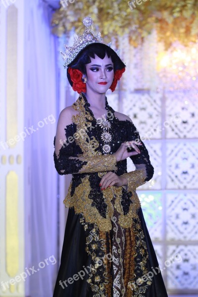 Java Wedding Traditional Asia Ethnic