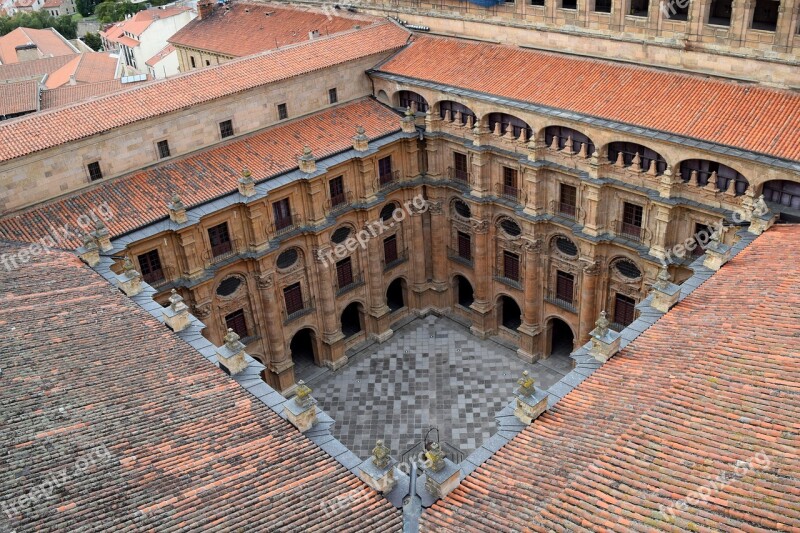 Salamanca Building Architecture Monastery Old