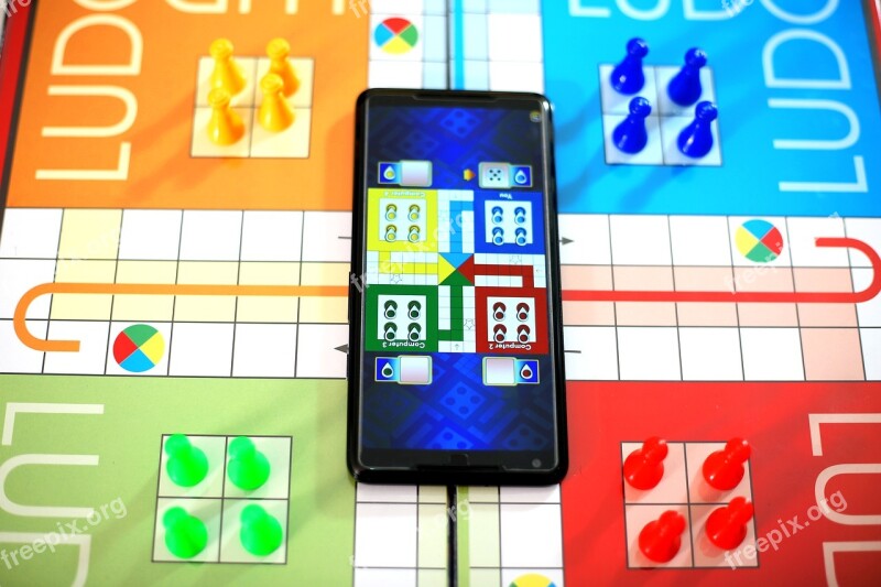 Game Board Ludo Child Dice