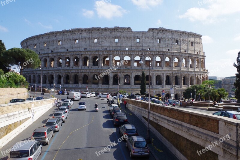 Rome Colosseum Gladiators Arena Martyr