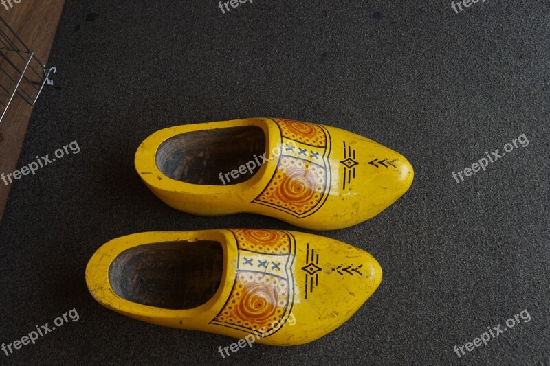 Holland Shoes Tradition Yellow Netherlands