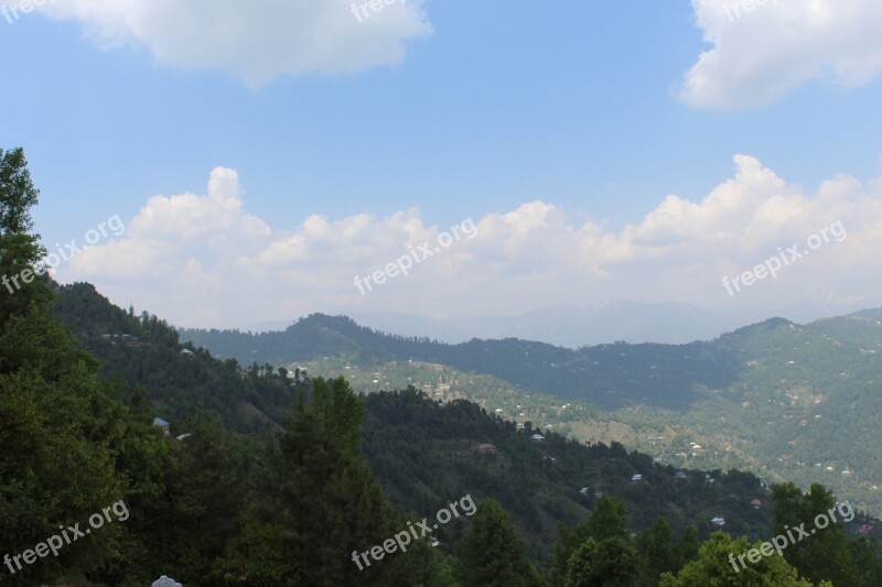 Pakistan Naran Landscape Sky Mountains