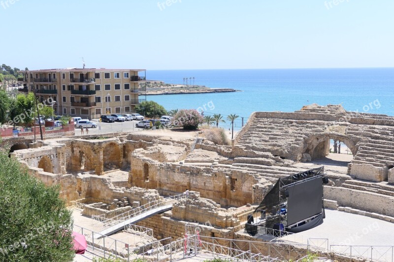 Roman Arena Tarragona Free Photos