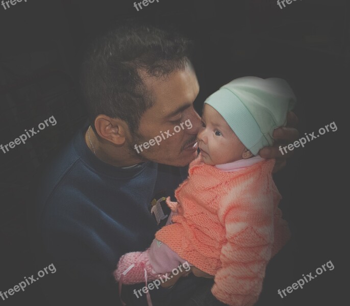 Bebe Father Love Free Photos