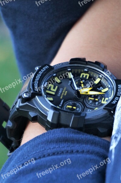 Watch Time Minute Design Casio