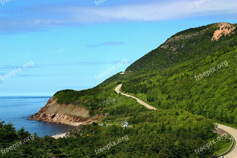 Cape Breton Road Trip Drive Windy Road