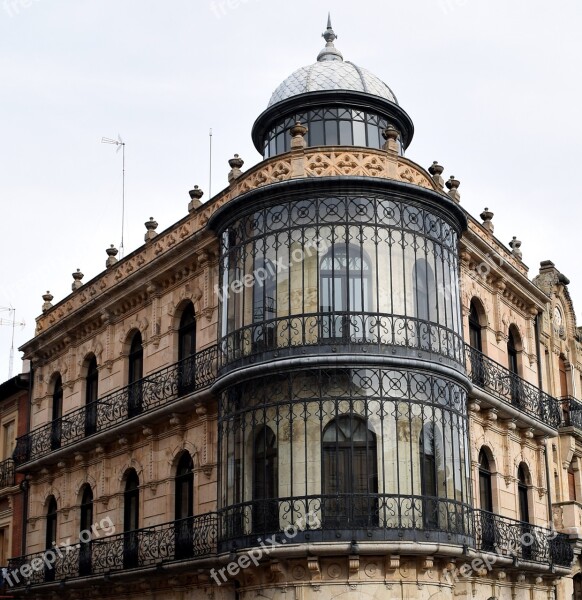 Historical Facade Salamanca Architecture Spain Corner