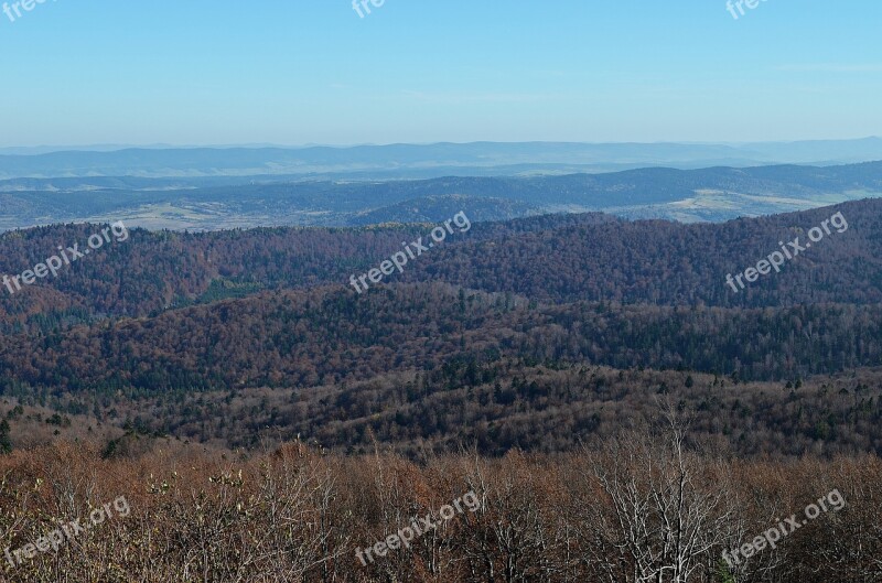 Mountains Landscape Nature Hill Panorama