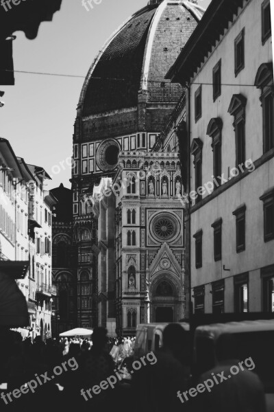 Florence Duomo Duomo Florence Italy Street