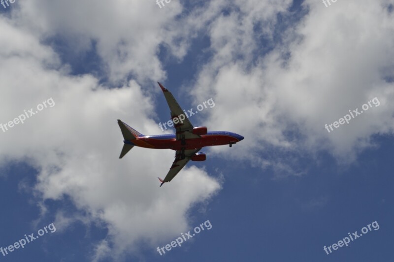 Aviation Southwest Airline Landing Gear Airliner Commercial