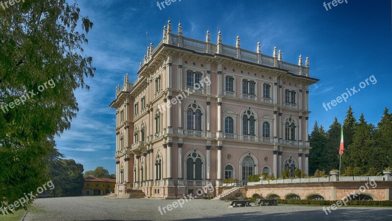 Villa Ponti Varese Lombardy Italy Sky