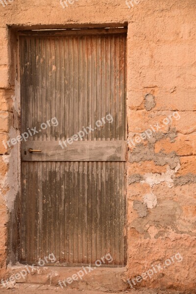 Door Old Door Wall House Entrance Front Door